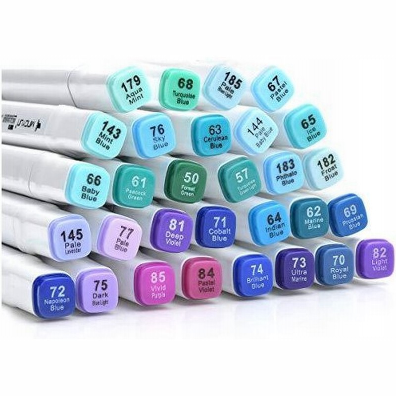 Adaxi マーカーペン イラストマーカー 30色ブルートーンマーカー ペンスタンド ホワイトペン 付き 太字 細字 2種ペン先 海 空 建物 青い線の描画 プロ 初心者 通販 Lineポイント最大get Lineショッピング