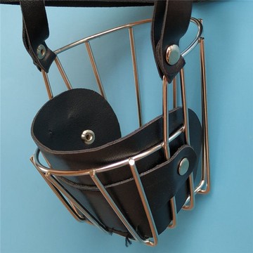 不銹鋼鐵狗嘴套大型犬嘴罩馬犬嘴套防咬口罩金毛阿拉斯加防亂包郵 m7183