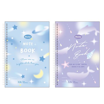 32K活頁橫線筆記-夢幻物語【九乘九購物網】