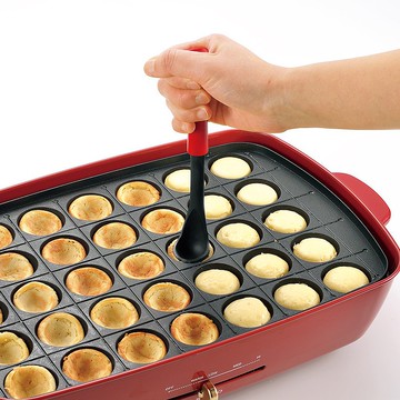 【日本下村工業Shimomura】日本製耐熱章魚燒/開胃菜湯匙YP-211