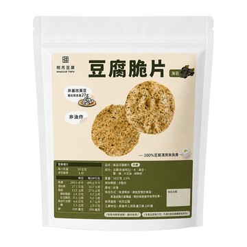 明月豆腐 海苔豆腐脆片  50g  1個