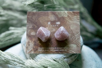 CRACK | 礦物系耳環 |  EARRINGS