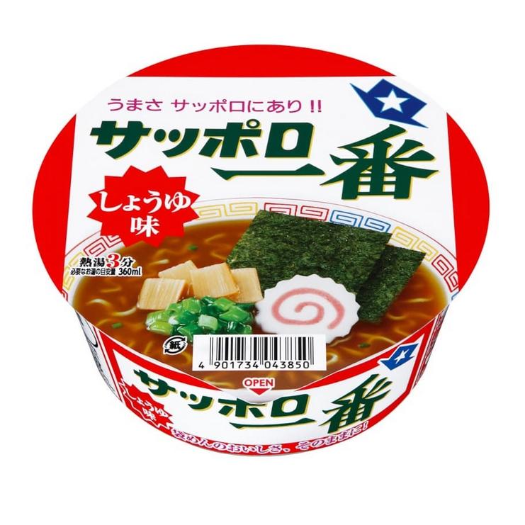 サンヨー食品 サッポロ一番 しょうゆ味どんぶり 72g