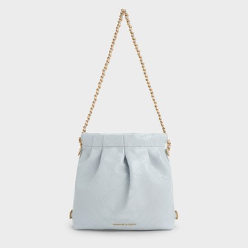 Duo 細鍊抓皺後背包