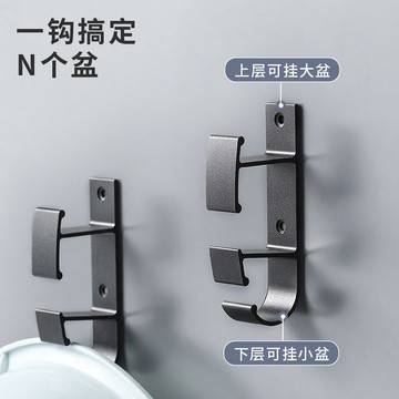 臉盆架 臉盆架壁掛式洗臉盆收納架衛生間置物架浴室盆架子廚房掛鈎免打孔 BBEZ