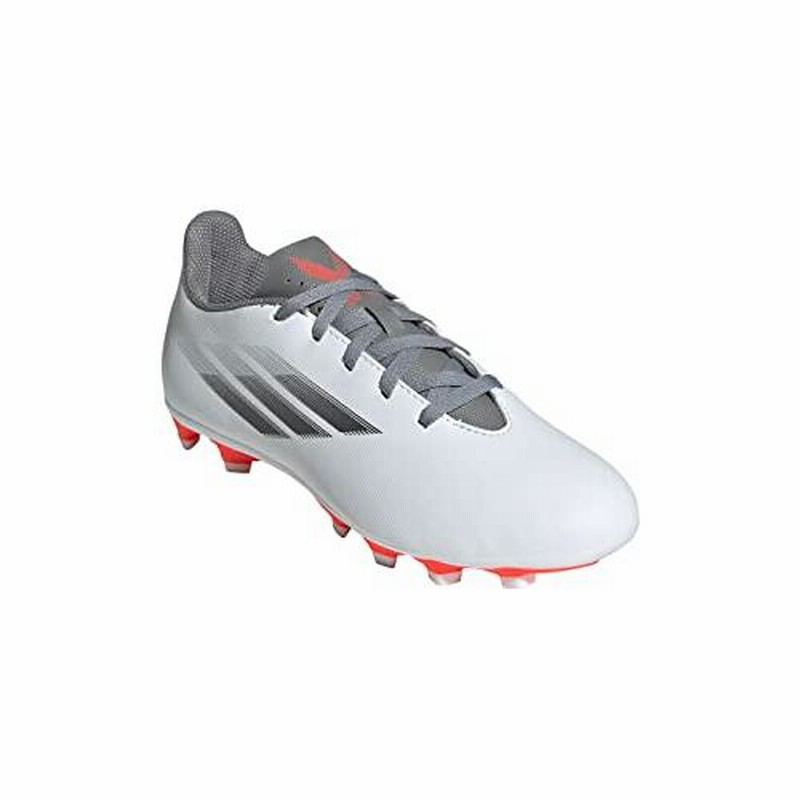 アディダス] ジュニアサッカースパイク 各種グラウンド対応用 エックス スピードフロー.4 AI1 J FY3317 (ホワイト×シルバー/24.5cm/Jr)  通販 LINEポイント最大0.5%GET LINEショッピング