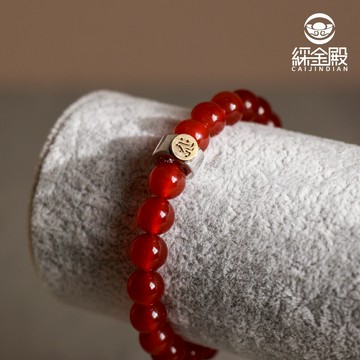 【綵金殿】天然紅瑪瑙本命佛手珠 平安手鍊 十二生肖 12生肖 生肖手珠 生肖手串