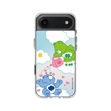 iPhone Air Clear Case（相機按鈕） 透明 - Care Bears - 雨愛灌溉
