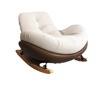 懶人沙發大人躺椅成人客廳單人陽臺家用休閑臥室加厚企鵝搖椅[010209DD]