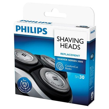 PHILIPS 飛利浦 電鬍刀刀頭  SH30  銀色  1盒
