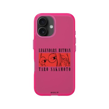 iPhone 16 Clear 粉漾桃 - Sakamoto Days - 傳說級殺手 坂本太郎