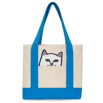 LORD NERMAL MINI SHOPPER TOTE (BLUE / NATURAL)