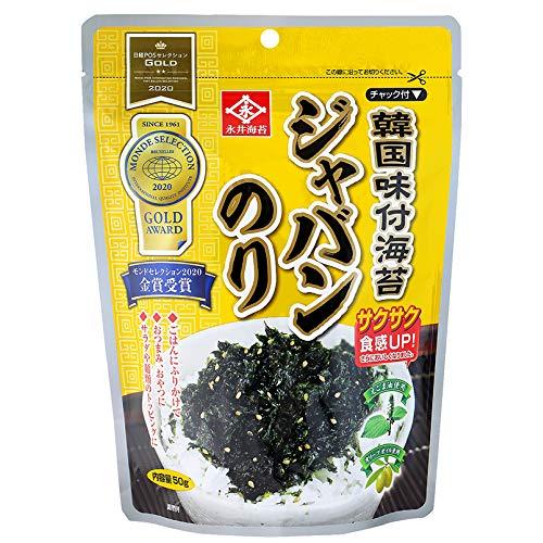 永井韓国味付ジャバンのり 50g×10袋