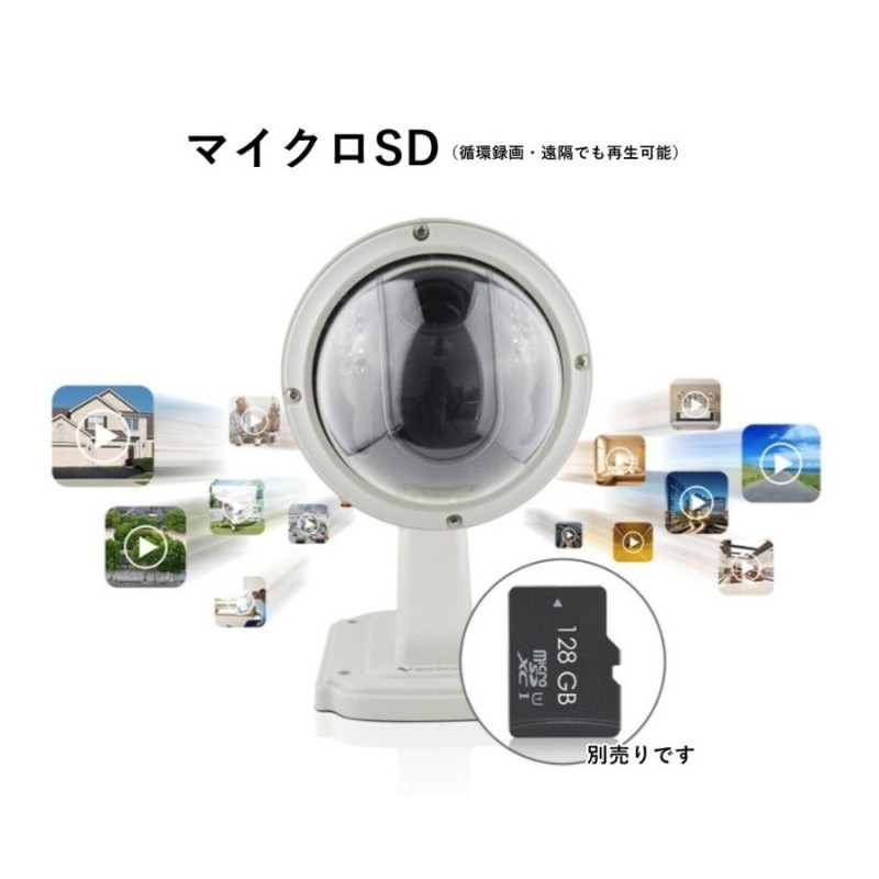 防犯カメラ 監視カメラ 屋外用 録画 ワイヤレス 無線WiFi Vstarcam