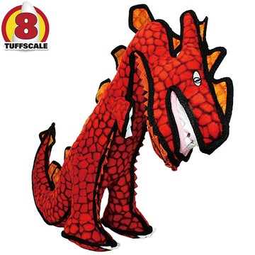 展開冒險旅程【Tuffy】侏儸紀系列 - 耐咬噴火龍 (共2種尺寸) 毛孩玩具 毛寶貝 FURBABY 寵物玩具 互動 拉扯耐咬