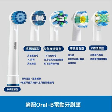【通用全系列】歐樂B牙刷頭 電動牙刷頭 替換刷頭 牙刷頭 刷頭 適配Oral-B全系 深層清潔 進口刷毛 多支裝