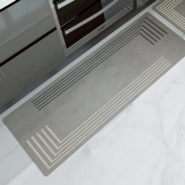 廚房專用珪藻土軟地墊 【括號45*120】 吸水快乾 方便收納 防滑底部 快速吸水 珪藻土地墊  廚房 地墊 軟地墊