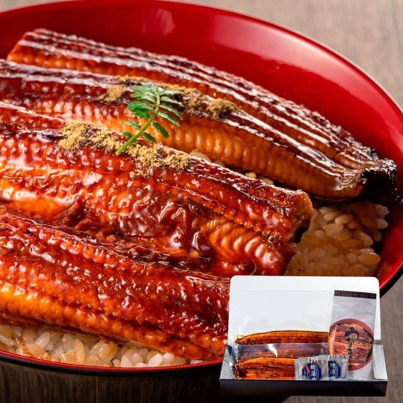 国産・特大サイズ無頭うなぎ蒲焼き 2尾セット (220g×2尾) 1尾あたり約30cm