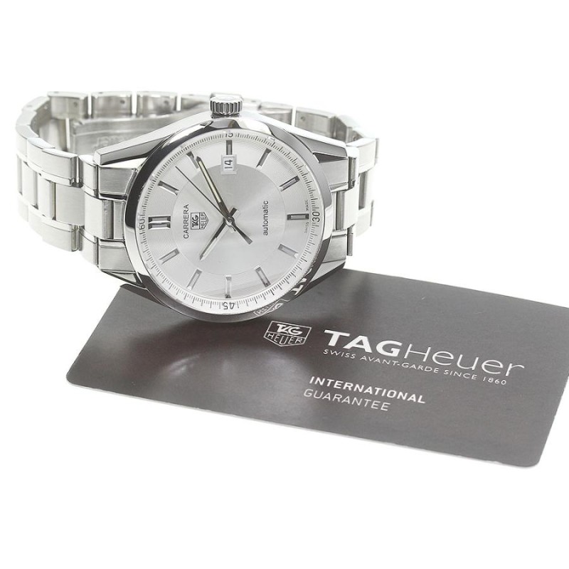 ☆良品☆保証書付き【TAG HEUER】タグホイヤー カレラ キャリバー5 ...