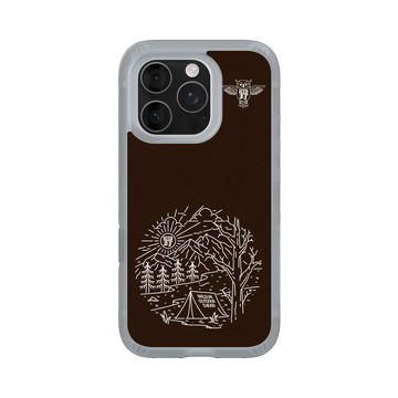 iPhone 16 Pro AirX 流變灰 - KID - 戶外野營森林村