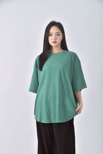 (2XL) chaco closet綠色短袖上衣