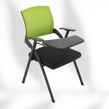 【臺灣公司 可打統編】免運 折疊椅 折叠椅子带桌板会议写字板桌椅一体简约会议室开会椅子办公椅 可開發票 全館五折 工廠現貨直銷 新品特價 m10024