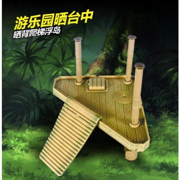 【台灣現貨】烏龜浮島 烏龜曬臺 水龜曬台 水龜浮島 超強吸盤固定 階梯式浮板 餵食盒設計 烏龜浮臺 烏龜島 烏龜浮台