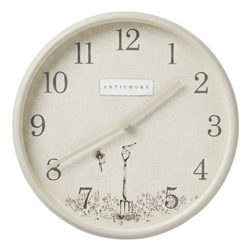 ARTICHOKE designs 掛鐘 園中鳥 T10144H63-G64 9吋