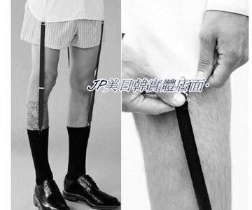 【JP.美日韓】Ｉ型 吊帶襪+襯衫夾 襯衫神器 夾子 吊帶 襯衫固定 整齊服貼 男女 可用