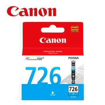 Canon CLI-726C 原廠藍色墨水匣