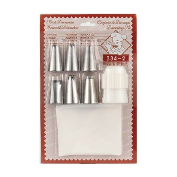 進口韓式裱花花嘴組 擠花 奶油擠花 奶油霜 不鏽鋼花嘴-6粒裝 TS-334-2【APP滿額下單10%點數(單一帳號最高5000點)】1/31止