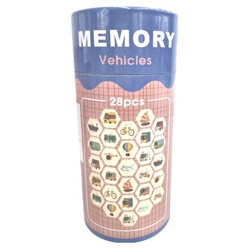 TOPBRIGHT 特寶兒 交通工具記憶遊戲組 28片  1組  交通工具