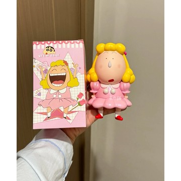 【台灣現貨|呆の嚴選】美少女阿呆公仔 蠟筆小新 阿呆 搞笑 公仔 手辦 擺飾 禮物 送禮 周邊