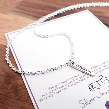 【客製化禮物】經典圓圈MEMO項鍊-925純銀訂製刻字項鍊