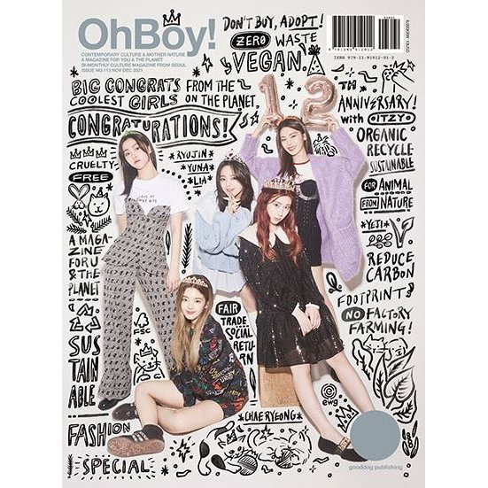 韓国 雑誌 OhBoy! Magazine (オーボーイマガジン) No.113 (ITZY表紙)