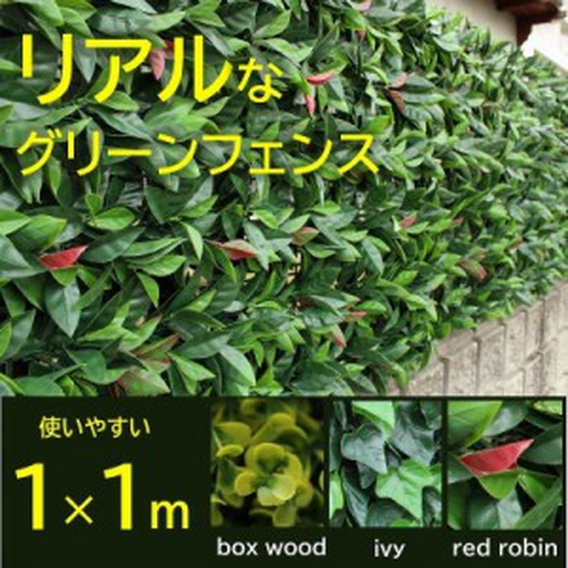 リアルグリーンフェンス 1ｍ 1ｍ フェイクグリーン ベランダ 目隠し テラス サンシェード 簡単取付 日よけ おしゃれ 生垣 お手入れ不要 通販 Lineポイント最大1 0 Get Lineショッピング