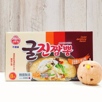 COSTCO代購 好市多 韓國 不倒翁 金螃蟹牡蠣風味拉麵 130公克 8入 不辣 牡蠣風味 牡蠣 鮮甜 拉麵 泡麵