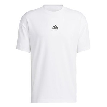 Adidas 短袖上衣 男裝 棉質 白【運動世界】JN7115