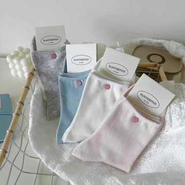 平價衣著 無骨中筒襪  舒適棉襪 短襪 小腿襪 襪 潮流襪子 中筒襪 日系襪 白襪 襪子 女襪 文青襪 學生襪 運動襪