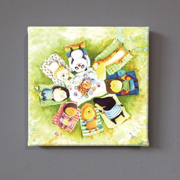 轉個角度看見美好 大型複製畫 動物