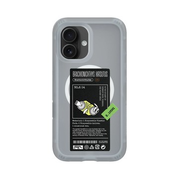 iPhone 16 AirX 流變灰 - Marine Debris - 拋棄式餐具粗體臂鉤躄魚