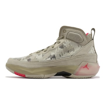 Nike 籃球鞋 Air Jordan XXXVII PRM PF 男鞋 棕 軍綠 紅 Wheat FD6720-200