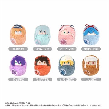 正版 TAPIOCA 刀劍亂舞 掌心動物園襁褓毛絨玩偶V1 V2周邊