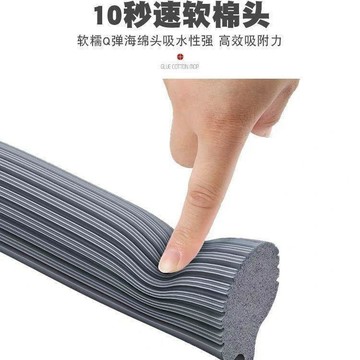 通用快拆型鉤子款異型免無螺絲掛鉤膠棉海綿拖把頭替換裝一鍵換頭