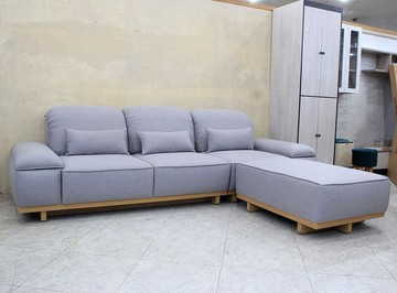 【歐風別館】靜岡精品L型涼感布沙發【收納沙發~基隆至台中免運費】