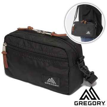 【美國 GREGORY】PAD SHOULDER POUCH 2.5L 可調式側背包(M).郵差包.公事包_65380 黑