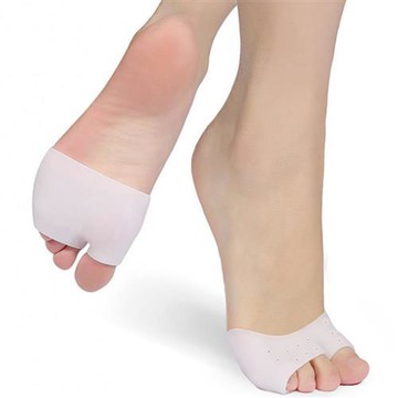 JHS杰恆社足尖鞋套帶孔矽膠腳套保護套足尖保護套加厚超軟腳尖防磨鞋墊abe28 預購