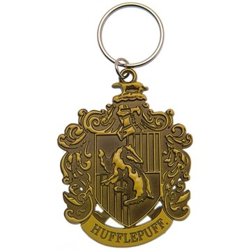 哈利波特 赫夫帕夫 Hufflepuff 英國進口金屬鑰匙圈