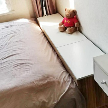 上開門儲物櫃陽台櫃矮櫃子臥室大容量榻榻米地櫃可定制木櫃飄窗櫃