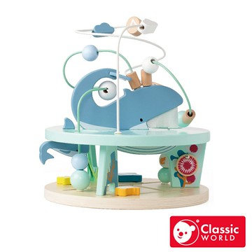 【德國 Classic World 客來喜經典木玩】海洋探索撥珠